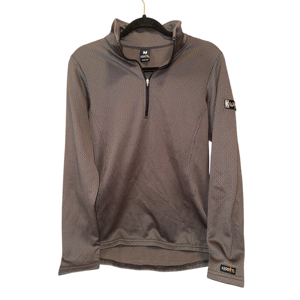 Kerriits Fleece Lined 3/4 Zip Longsleeve Shirt Medium